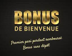 Bonus de bienvenue