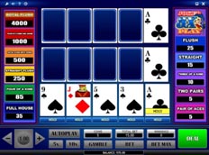 Strategie video poker